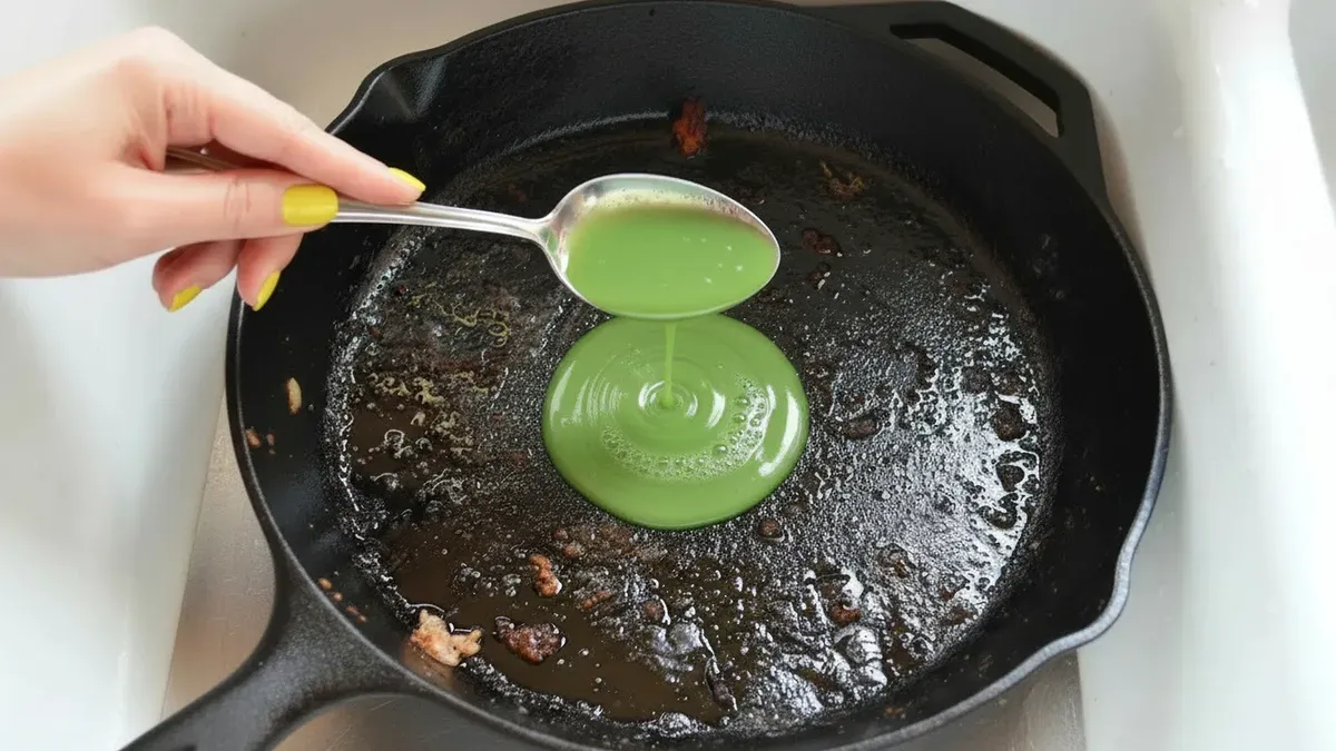 Ridona brillantezza alle tue padelle: il trucchetto con aceto e bicarbonato
